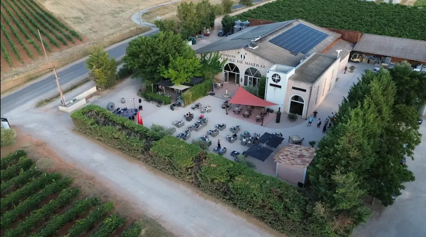 Domaine Terre de Mistral : les espaces du domaine partenaire Whakata (photo 5)